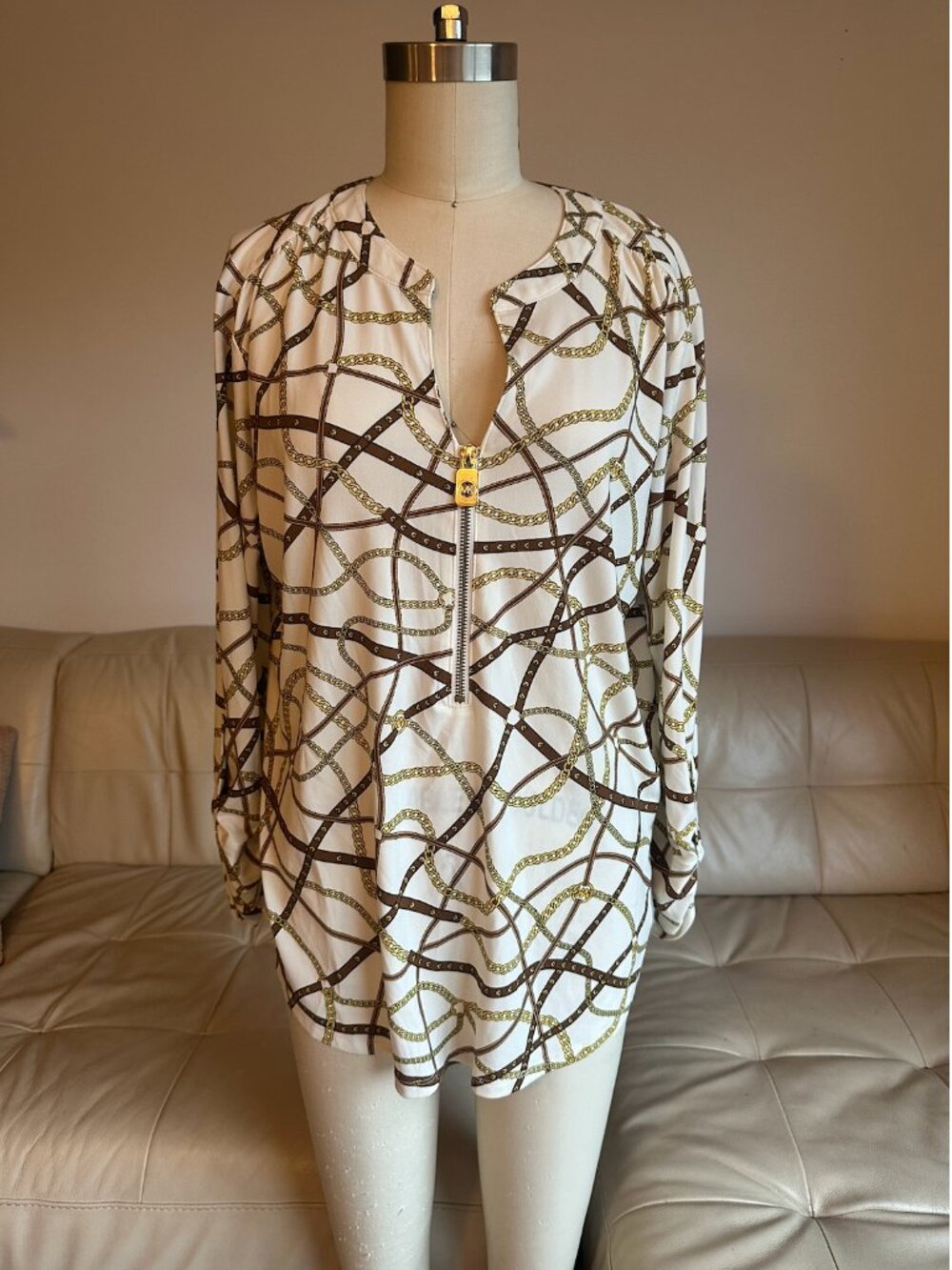 Michael Kors Top Size L NWOT